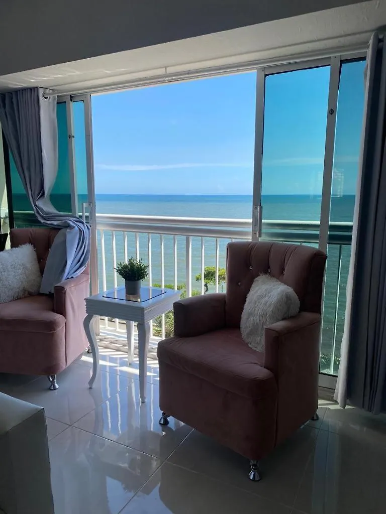 Hermoso Aparta- Estudio Frente Al Mar Santo Domingo 0*,  Den Dominikanske Republik